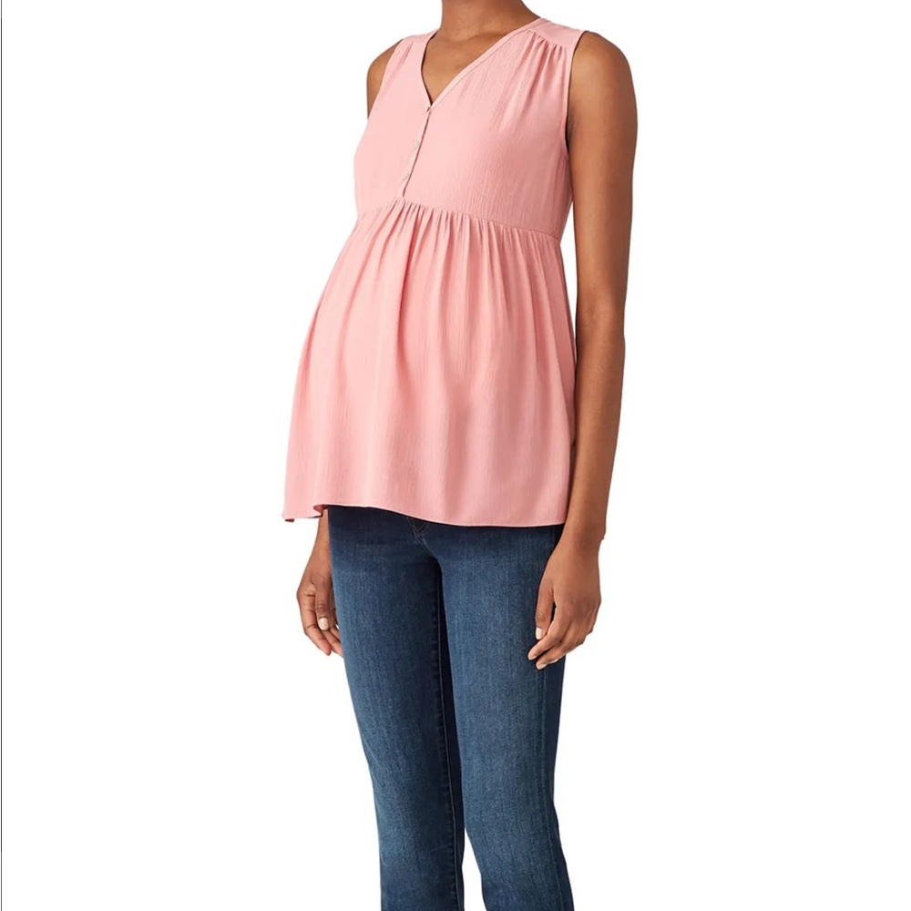 Ingrid + Isabel Crinkle Gauze Tank